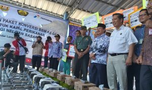 Pemkot Gulirkan Bantuan 345 Paket Konversi BBG ke Nelayan