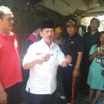Herman HN Tinjau Para Korban Kebakaran di Jl. Yossudarso
