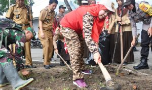 Pramuka Kwartir Cabang Bandarlampung Gelar Aksi Peduli Bersih 