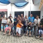 YBM PLN UID Lampung Beri Bantuan 30 Kursi Roda ke Dinsos