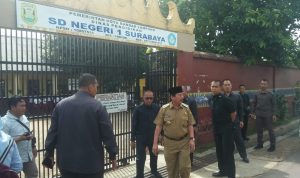 Laporan Lokasi SD N Kerap Banjir, Herman HN Tinjau ke Lokasi