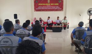 Rutan dan Dinkes Kota Lakukan Pemeriksaan Cegah HIV/AIDS