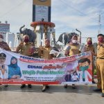 Cegah Penyebaran Covid-19, Pemkot Bagikan 2000 Masker Kain Gratis