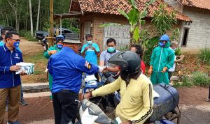 Bantu Penanganan Covid-19, Partai Nasdem dan Gelora Gelar Aksi Sosial di Kecamatan Raman Utara