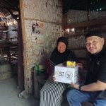 ACT Lampung Bagikan 1 Ton Beras Saat Tarhib Ramadan