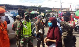 Sosialisasi Himbauan Pencegahan Covid-19, Gugus Tugas Laksanakan Apel Patroli Gabungan