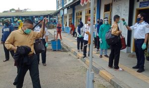 Di Tengah Pandemi Covid-19, 98 Santriwan Pondok Modern Darussalam Gontor Pulang ke Lampung