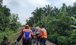 Akibat Terseret Ratusan Meter, Dua Warga Bandarlampung Tewas Setelah Mengalami Kecelakaan KA