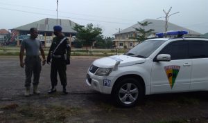 Beredar Informasi Adanya Pungli di Kawasan PKOR Way Halim, Personel Denpom II/3 Lampung Laksanakan Patroli