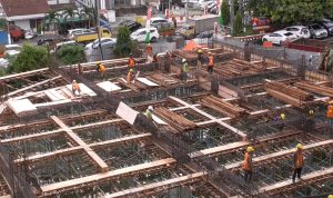 Memasuki New Normal, Pembangunan Gedung Parkir Pemkot Bandarlampung Dilanjut