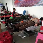 Peringati HUT Pomad Ke-74, Denpom II/3 Lampung Gelar Donor Darah