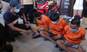 Modus Pencurian Ganjal Mesin ATM, Satreskrim Polresta Bandarlampung Tangkap Tiga Pelaku