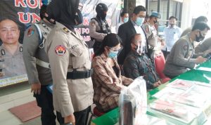 Gelar Perkara Dugaan Prostitusi Online, Polresta Bandar Lampung Tetapkan Dua Tersangka