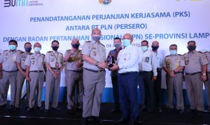 PLN Gandeng BPN Se Provinsi Lampung Guna Percepatan Sertifikasi Aset