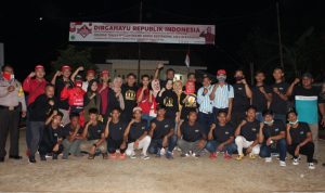 Buka Tournament Volleyball, Anna-Fritz Didoakan Warga Menangi Pilkada