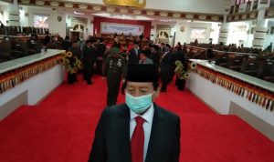 Hadiri Paripurna Pidato Kenegaraan Presiden, Ini Pesan Herman HN dalam Menghadapi Persoalan Covid-19