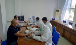 Kadishub Positif Terpapar Corona, Sejumlah Pegawai Dishub Bandarlampung Jalani Rapid Test