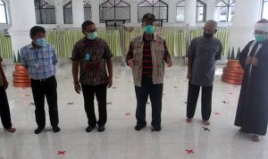 Sosialisasi Protokol Kesehatan Kepada Pengurus Rumah Ibadah, Herman HN: Saya Wajibkan Menghimbau Warga Sekitar