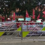 Tolak Omnibus Law, IMM Kota Bandarlampung Geruduk Kantor Pemkot Bandarlampung