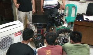 Tim Opsnal Polsek TkT Ringkus Tiga Pencuri di TK Jalan P. Antasari