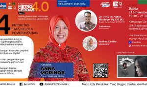 Kampanye Daring Sesi Ketujuh, Anna-Fritz Akan Bedah Empat Program Prioritas Tata Kelola Pemerintahan