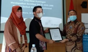 Pertama di Indonesia, Produk Jahe Merah dan Jahe Kopi Tirta Dewi Kuningan Raih SNI