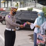 Korlantas Mabes Polri Cek Protokol Kesehatan di Rest Area 87
