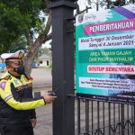 Malam Tahun Baru 2021, Sejumlah Titik Jalan di Kota Bandar Lampung Ditutup