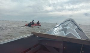 Tim SAR Hentikan Pencarian Nelayan yang Terjatuh di Sungai Tulang Bawang Lampung