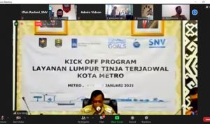 Kota Metro Luncurkan Program Layanan Lumpur Tinja Terjadwal (LLTT)
