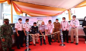 Jamin Kenyamanan Pengguna Mobil Listrik, PLN UID Lampung Launching SPKLU di Tol Bakauheni-Terbanggi