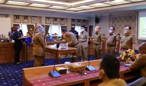 Pemprov Lampung Gelar Penandatanganan Perjanjian Kinerja Tahun 2021 Pejabat Pimpinan Tinggi di Lingkungan Pemerintah Provinsi Lampung