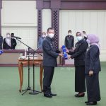 Pelantikan Kadis Perpustakaan dan Karo Kesra Provinsi Lampung, Gubernur Arinal Minta Sukseskan Program Pemerintah