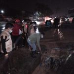 Diguyur Hujan Lebat, Banjir Genangi Way Lunik Setinggi Satu Meter