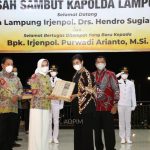 Pisah Sambut Kapolda Lampung, Gubernur Arinal Ajak Irjen Pol. Hendro Sugiatno Bersinergi Membangun Lampung