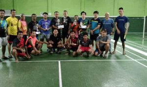 Fauzi/Nafis Juarai Turnamen GOR Batara Internal I