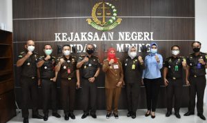 Kunjungan ke Kejari Bandar Lampung, Wali Kota Eva Dwiana Minta Pendampingan Hukum