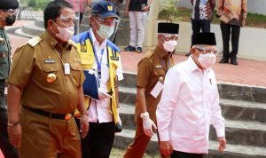 Tinjau Bendungan Way Sekampung, Progres Pembangunan Ditargetkan Selesai Juli 2021