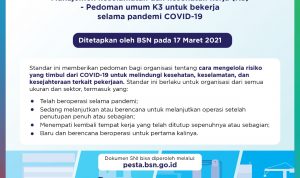 BSN Tetapkan SNI ISO/PAS 45005 : 2020
