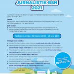 BSN Undang Jurnalis Ikuti Anugerah Jurnalistik BSN 2021