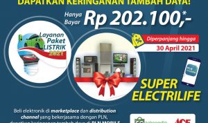 PLN Perpanjang Paket Tambah Daya Super Hemat Bagi Pelanggan Rumah Tangga dan UMKM