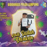 Kadiv Humas GPAN Provinsi Lampung Jalani Vaksinasi Covid-19 Tahap Pertama