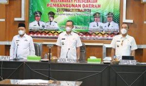 Musrenbang Kabupaten Lampung Timur 2022, Pemprov Lampung Apresiasi KPB Sudah Dilaksanakan dan Penguatan SDM