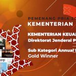 Ditjen Pajak Raih Tiga penghargaan Gold Winner