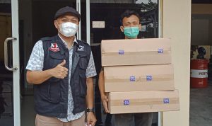 CV AJT Salurkan 3000 Masker untuk Panti Asuhan PHB dan Pondok Pesantren di Lampung