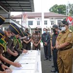Gubernur Lampung Hadiri Deklarasi Pencanangan Zona Integritas dari Berpredikat WBK Menuju WBBM