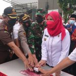 Wali Kota Eva Dwiana Resmikan Flyover Sultan Agung
