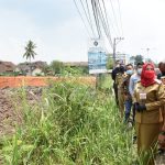 Walkot Bandar Lampung Tinjau Pembangunan Mal Living Plaza