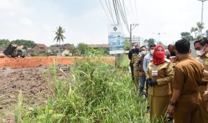 Walkot Bandar Lampung Tinjau Pembangunan Mal Living Plaza