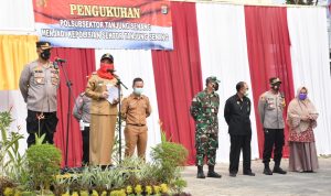 Kukuhkan Polsek Tanjung Senang, Ini Harapan Walkot Bandar Lampung